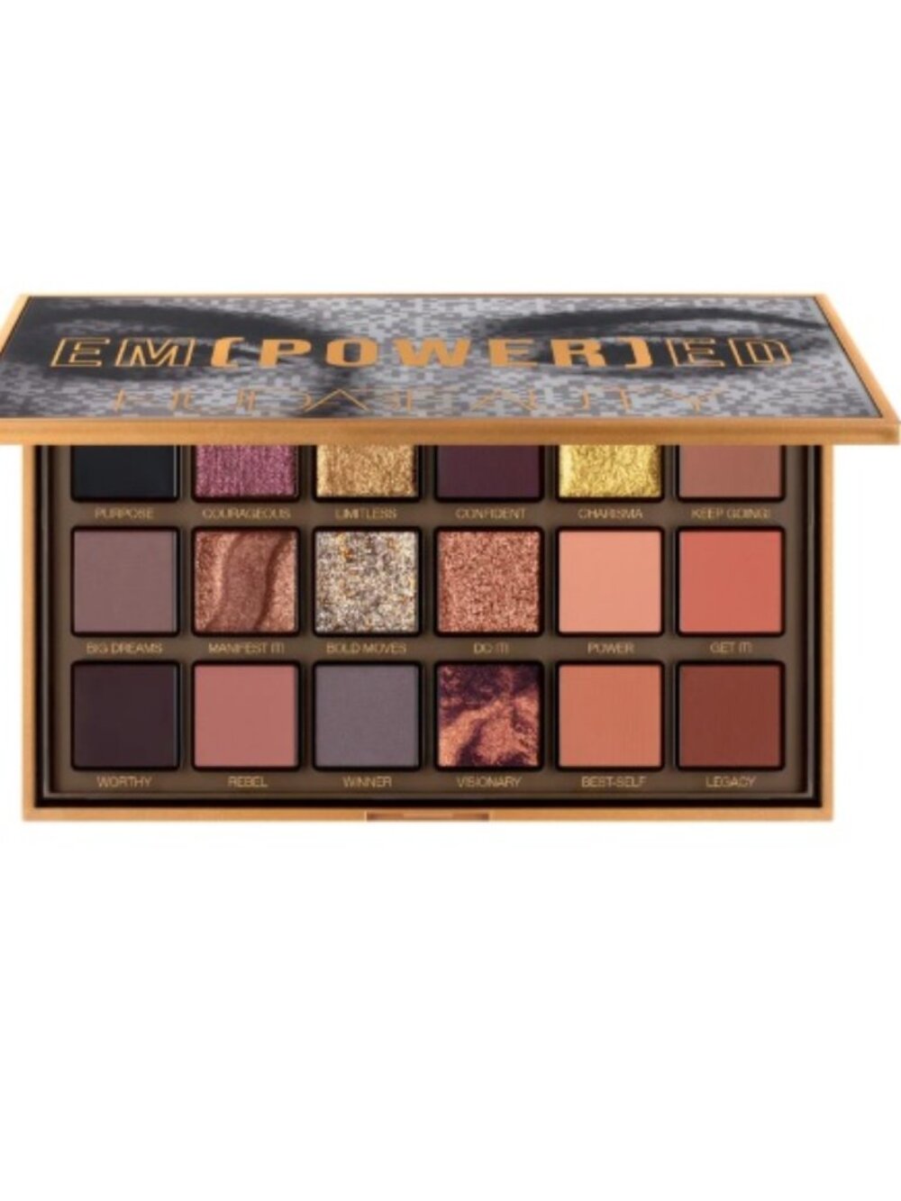NIB HUDA BEAUTY Empowered Eyeshadow Palette